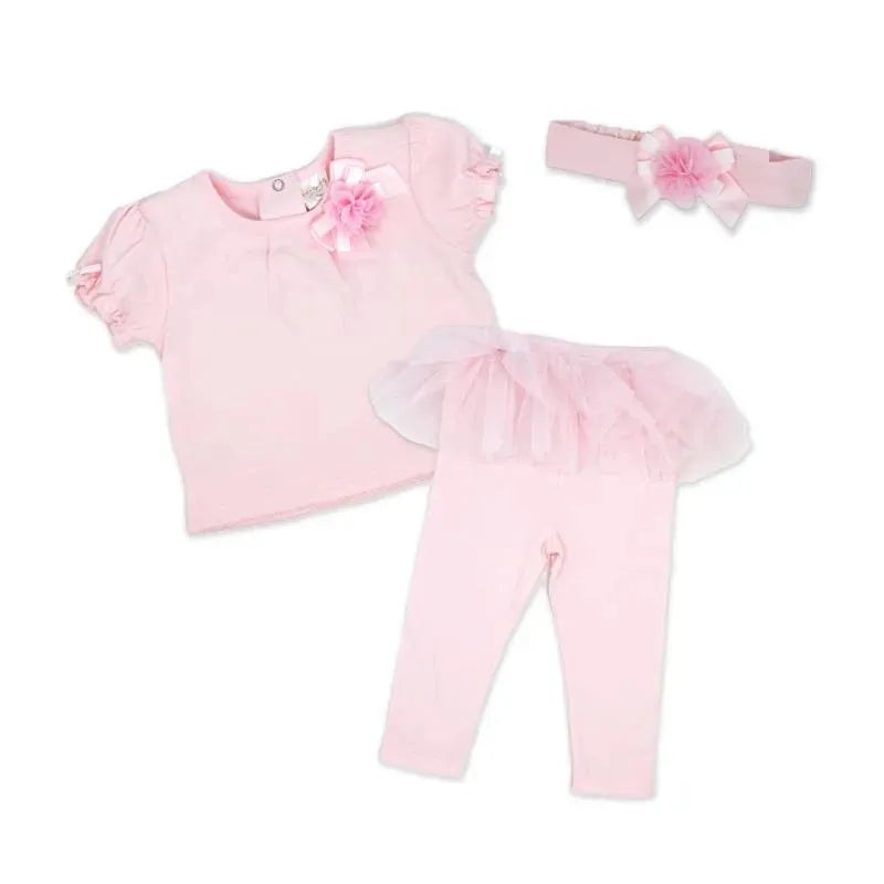 Rose Textile – 3Pk Baby Girls Pink Legging Set