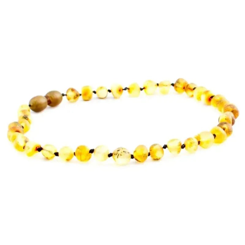 The Amber Monkey – Baroque 10-11 Inch Necklace, Raw Pear POP