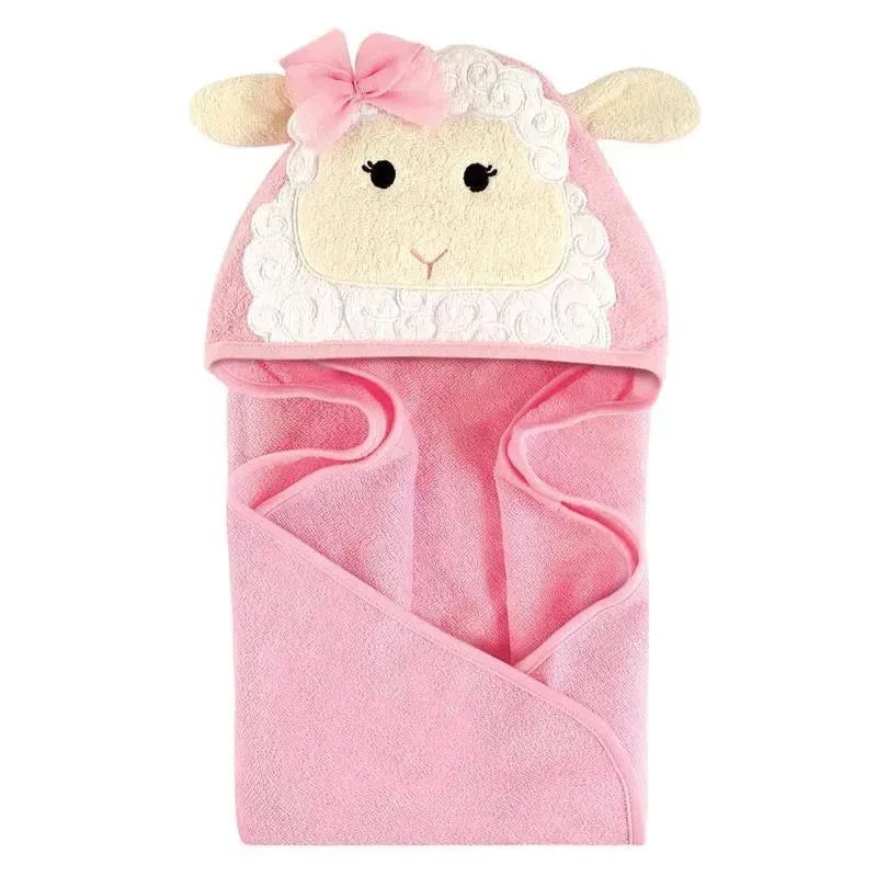 Baby Vision Animal Hooded Towel, Little Lamb