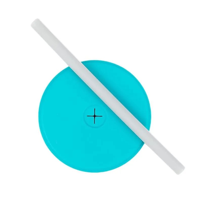 Bella Tunno – Happy Sippy Straw Lid, Silicone, BPA Free, Tiny Human