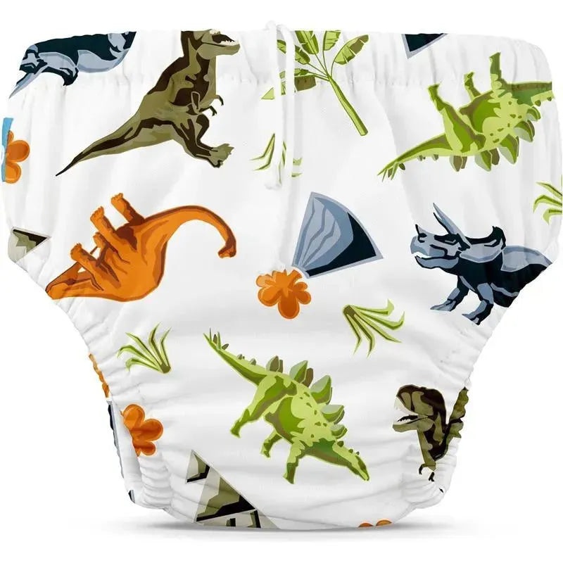 Charlie Banana – Reusable Swim Diaper Drawstring Dinosaur