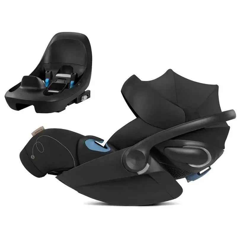 Cybex – Cloud G Lux SensorSafe Comfort Extend Infant Car Seat, Moon Black