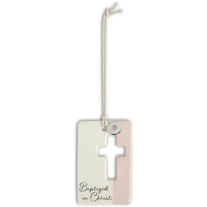 DEMDACO – Baptism Token, Pink