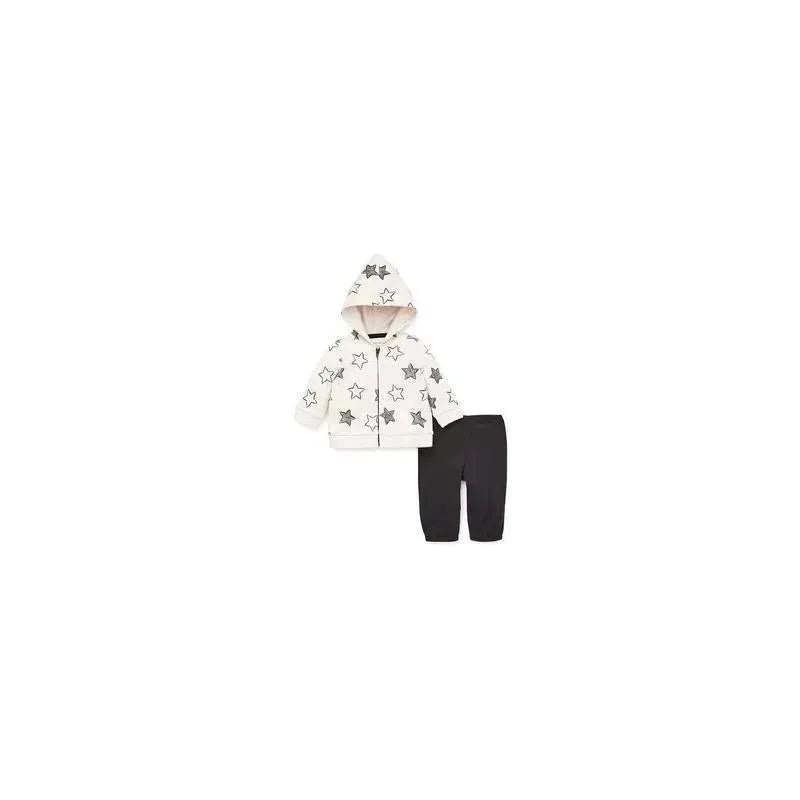 Little Me – Star Hood Cardigan Set