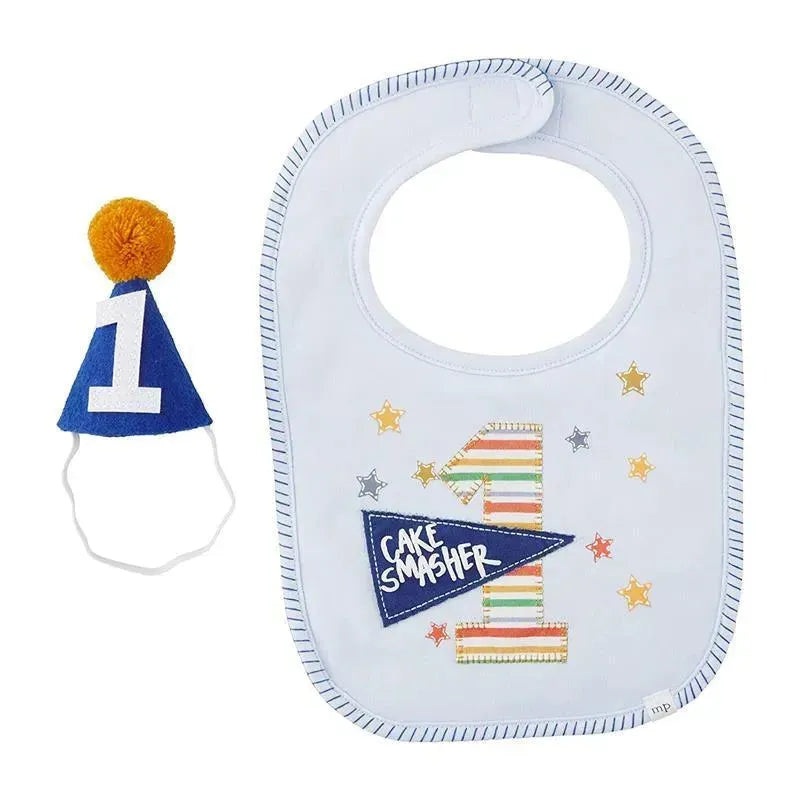 Mud Pie – Pennant Boy Cake Smashing Set