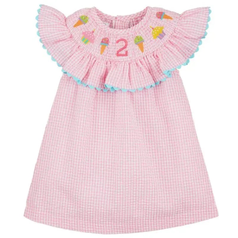 Mud Pie – Two Smocked Dress 2T