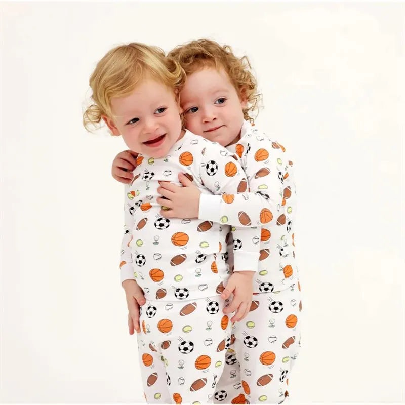 Noomie – Baby All Sports Short Sleeve Pajama Set