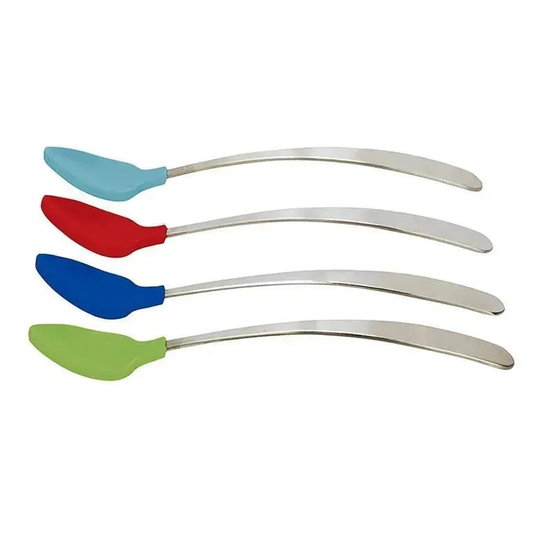 Nuk – 4Pk First Essentials Soft Bite Infant Spoon, Silicone Tip
