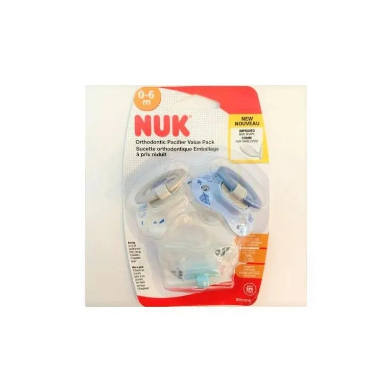 Nuk Orthodontic Pacifiers Value Pack
