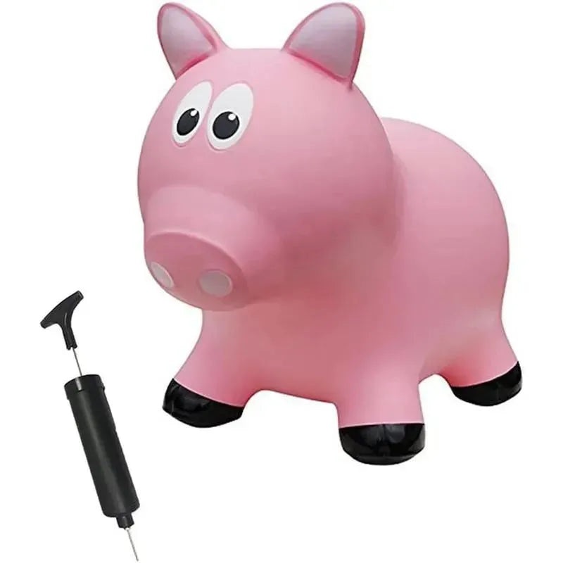 Rose Textiles – Farm Hopper, Pink Pig