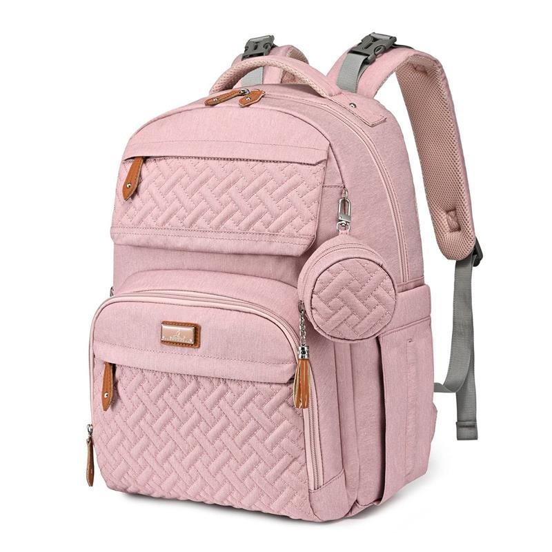 BabbleRoo – Diaper Bag Backpack, Pink