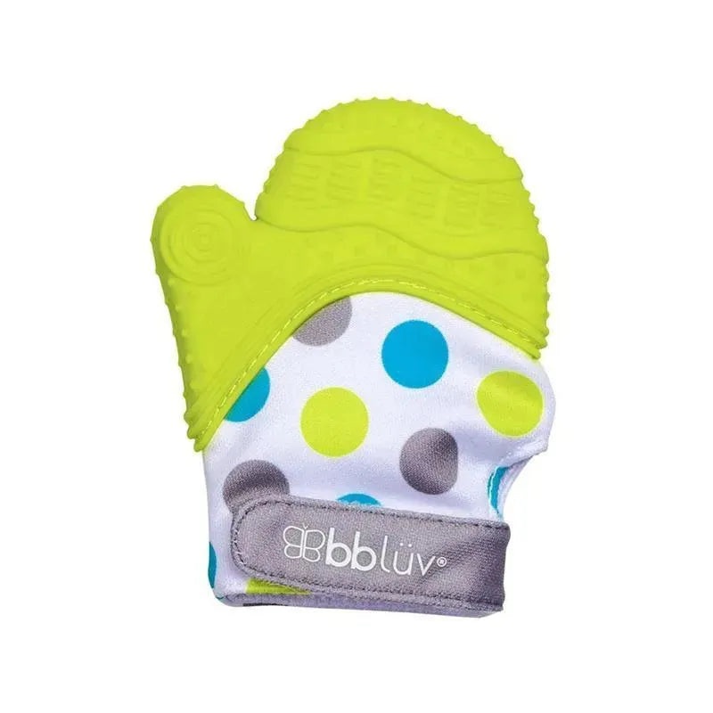 Bbluv Gluv Baby Teething Mitten, Lime