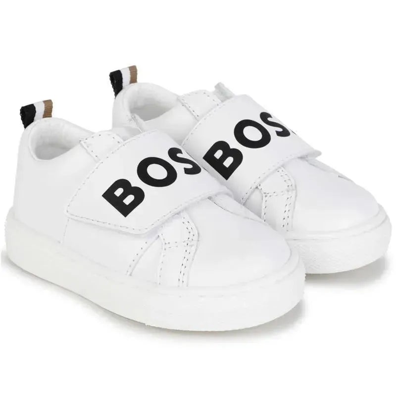 Hugo Boss Baby – Velcro Low Sneakers, White