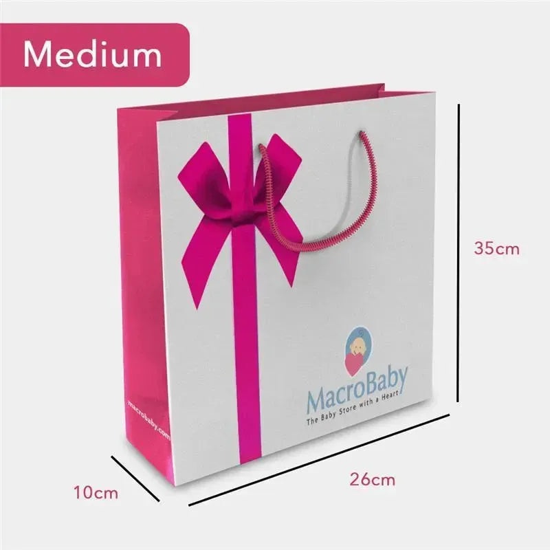 Macrobaby Paper Gift Bags – Medium – 26X10x35