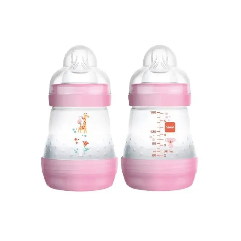 Mam Anti-Colic Bottle Double Girl, 5Oz