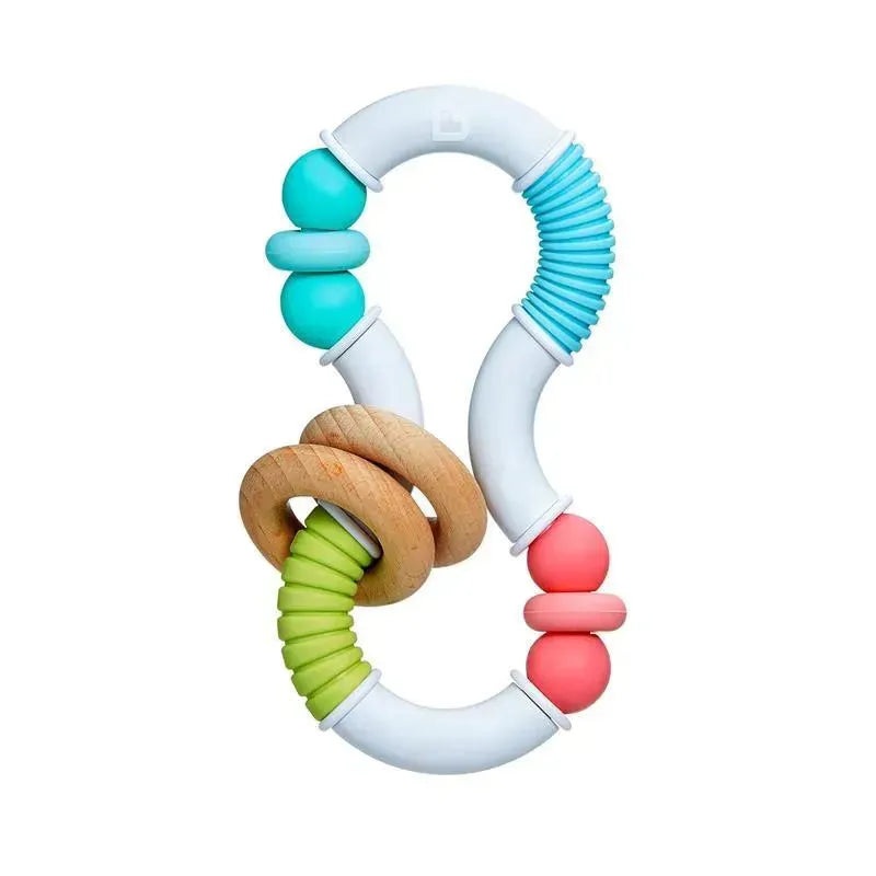 Munchkin – 1Pk Silicone & Wood Twisty Figure 8