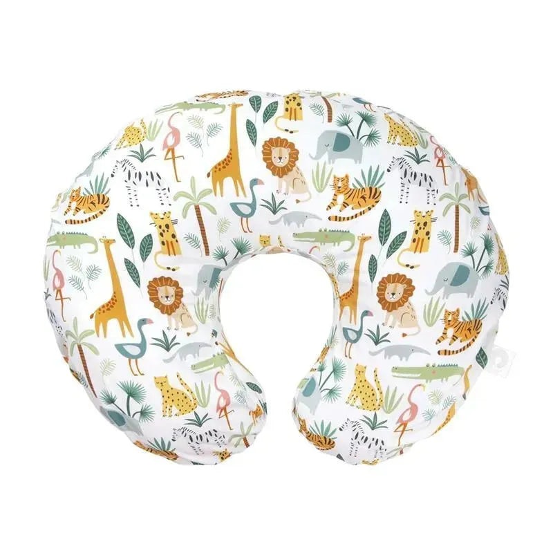 Boppy – Nursing Pillow Support with Removable Cover, Machine Washable, Colorful Wildlife