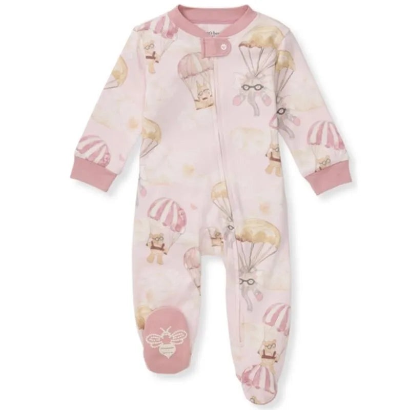 Burts Bees – Baby Parachute Pals Sleep & Play, Chalky Pink