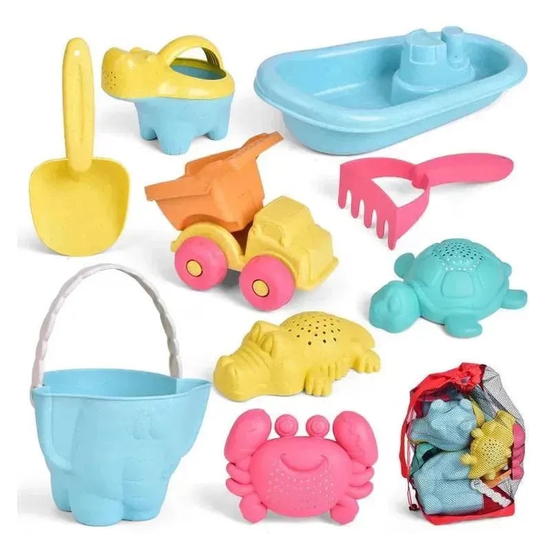 Fun Little Toys – 9 Pcs Sand Toys Animals Set