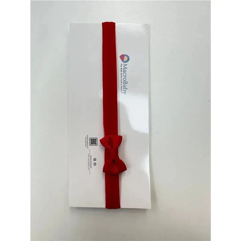 MacroBaby – Headband Baby, Red