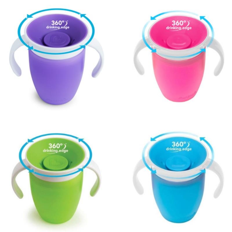 Munchkin Miracle 360 Trainer Cup, 7 oz. Colors May Vary