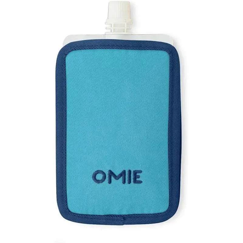 OmieBox – Pouch Cooler, Freezable Insulated Sleeve, Blue