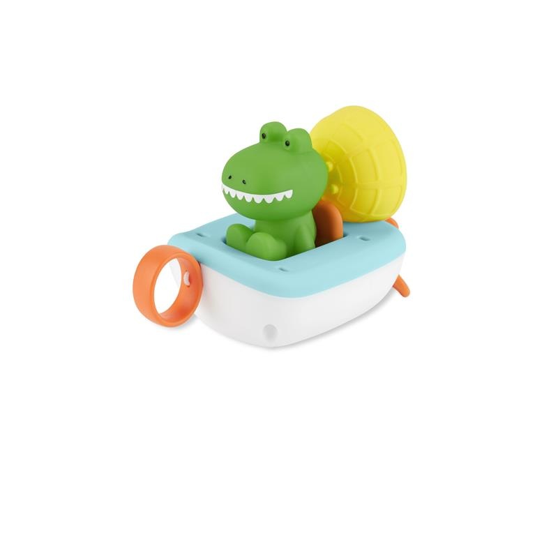 Skip Hop – Baby Bath Toy Croc The Boat 3-Piece Set, Zoo