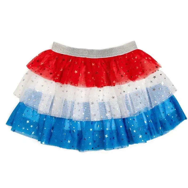 Sweet Wink – Patriotic Petal Tutu Kids 4Th Of July