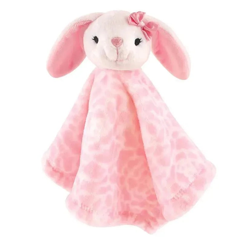 Baby Vision – Hudson Baby Security Blanket, Pink Bunny
