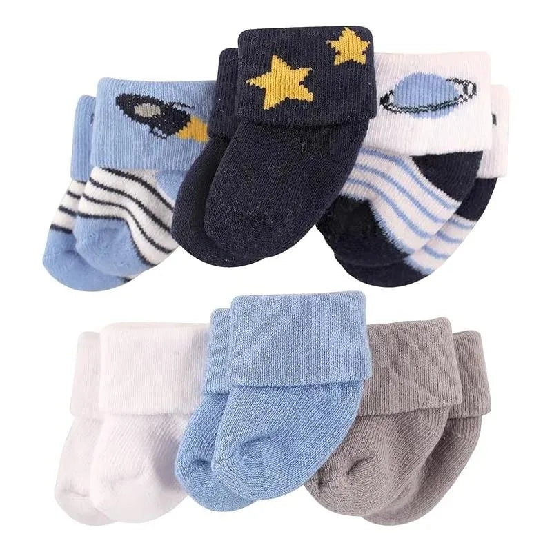 Baby Vision – Terry Sock 6Pk, Space