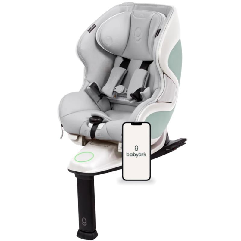 Babyark – Smart Convertible Car Seat, Eggshell Base/Glacier Ice Seat