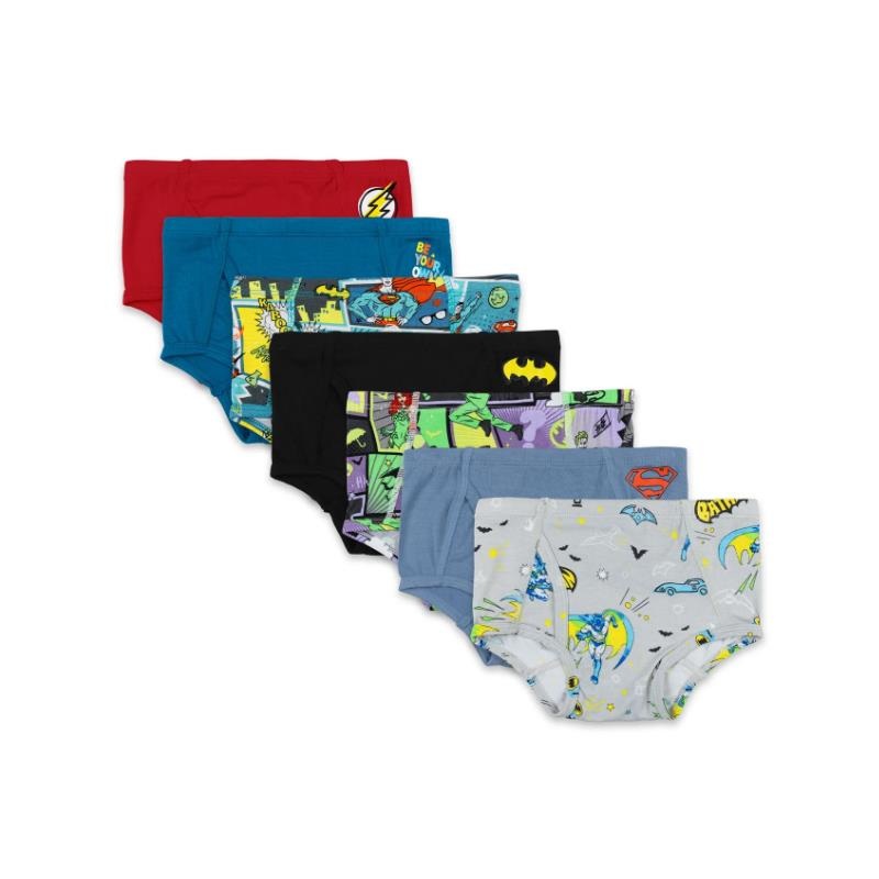 Bellabu Bear – 7-Pack Batman Kids Bamboo Underwear, 2/3T