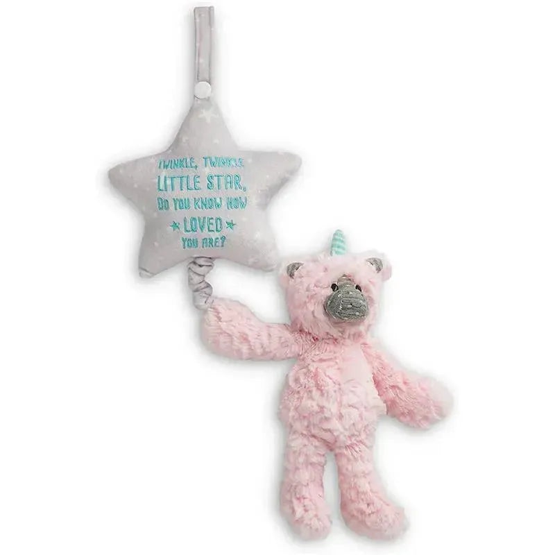 Demdaco – Musical Pull Toy, Unicorn