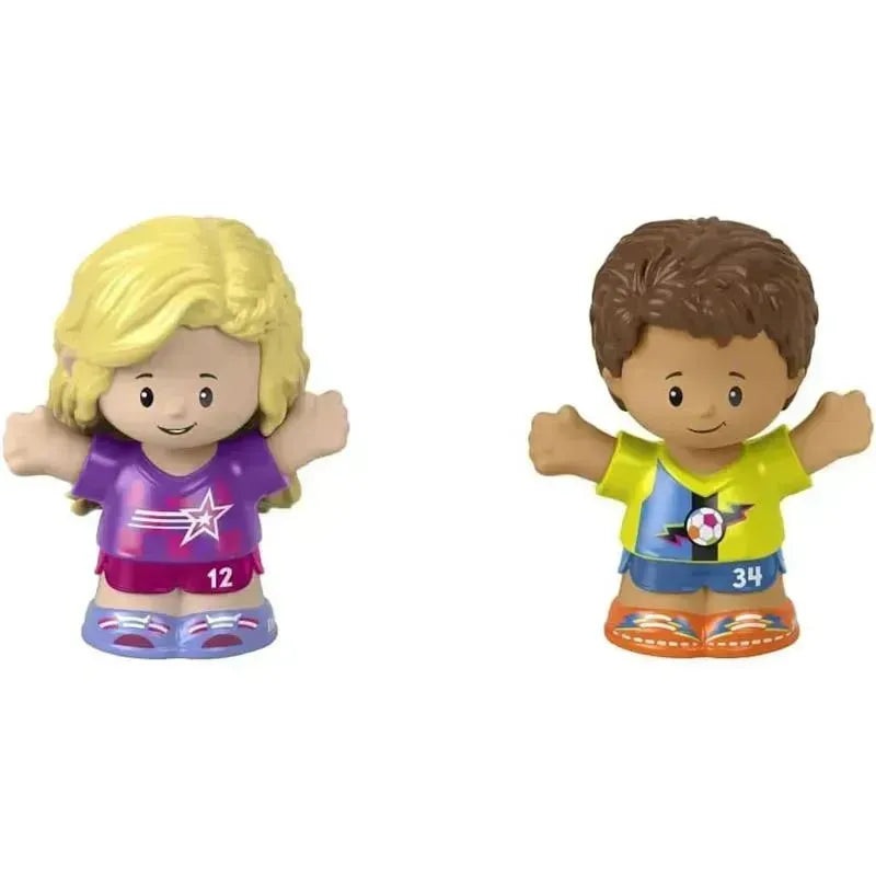 Fisher-Price – Little People, Girl And Boy Soccer Players