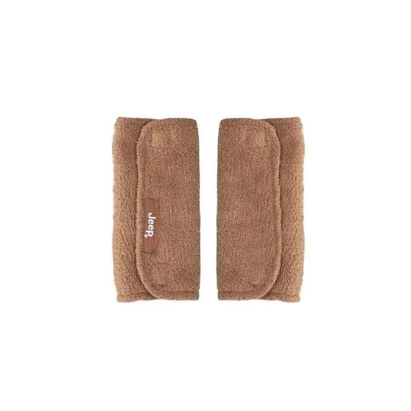 Jeep Strap Covers, Brown