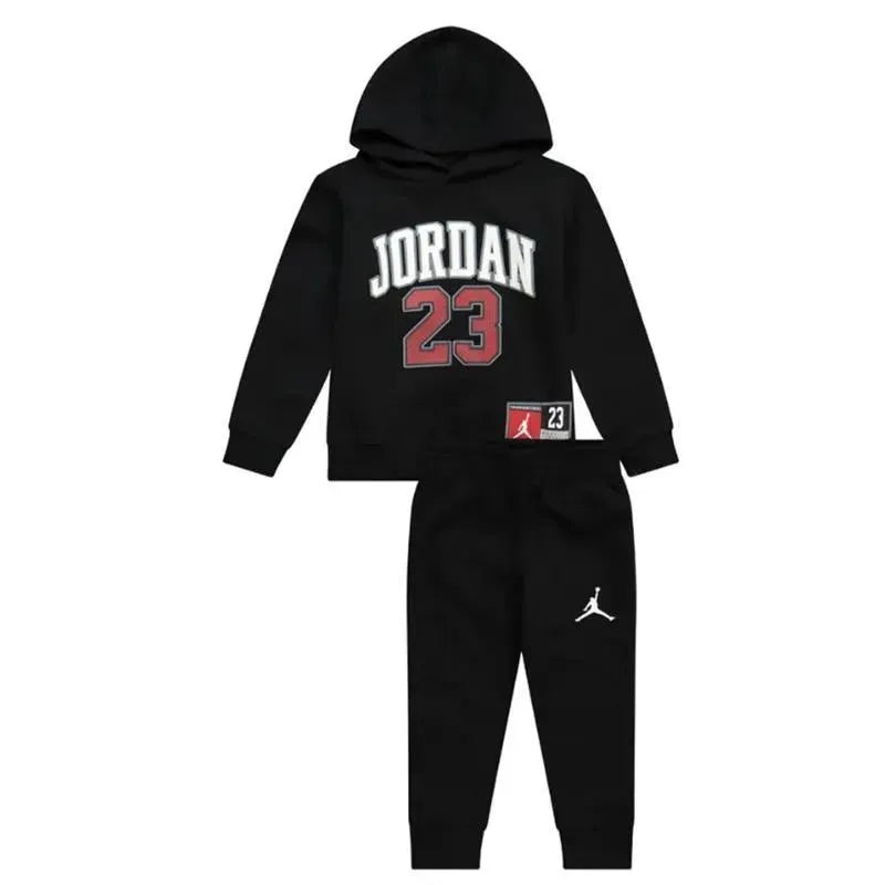 Jordan Baby – 2Pk Boy Jersey Pack Hoodie & Jogger Pants, Black