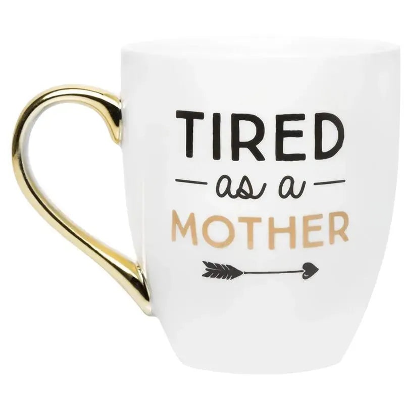 Pearhead – Parent Coffee Mug, Tired as a Mother Whimsical Mug