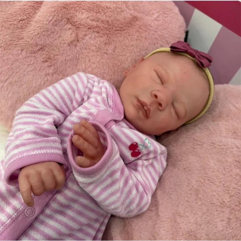 Reborn Baby Doll – White Vinyl, Dominic Asleep