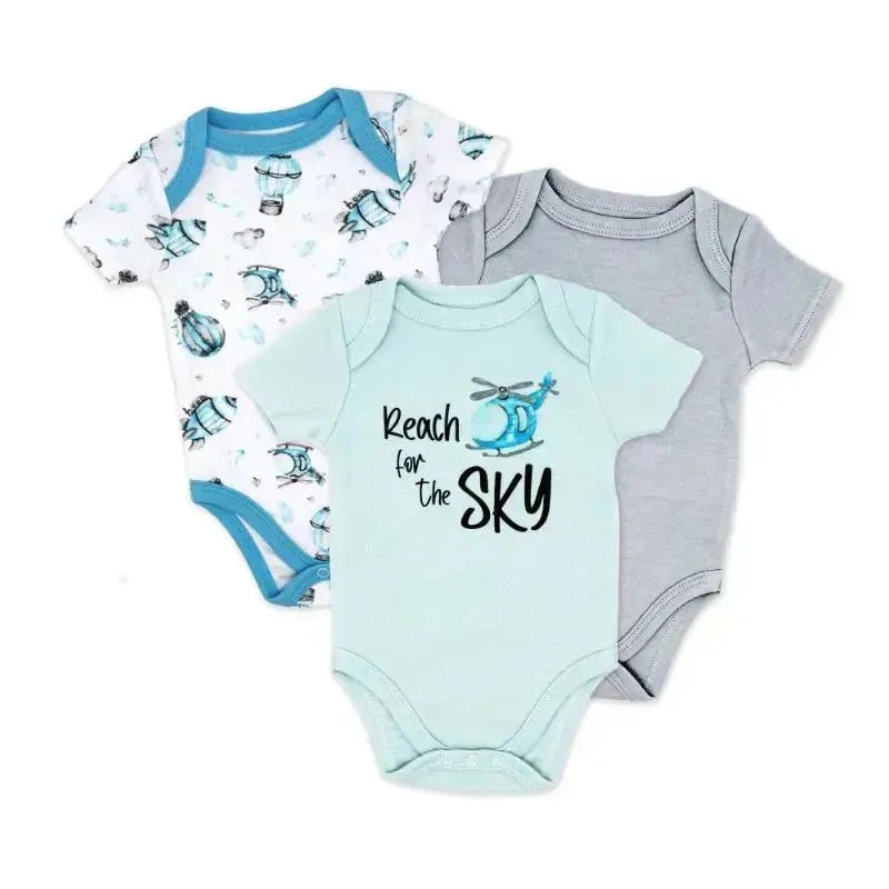 Rose Textiles – Baby Boy’s Bodysuit Helicopter